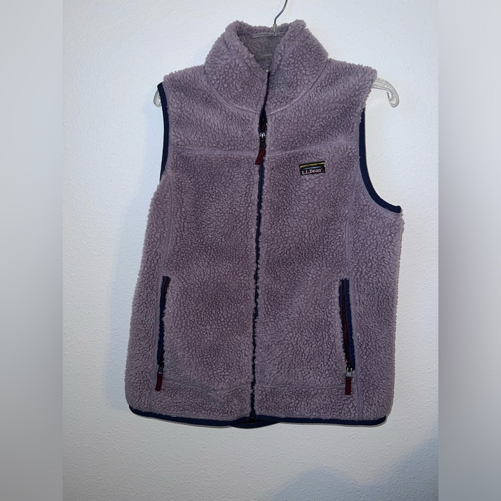 L.L. Bean women’s Sherpa vest